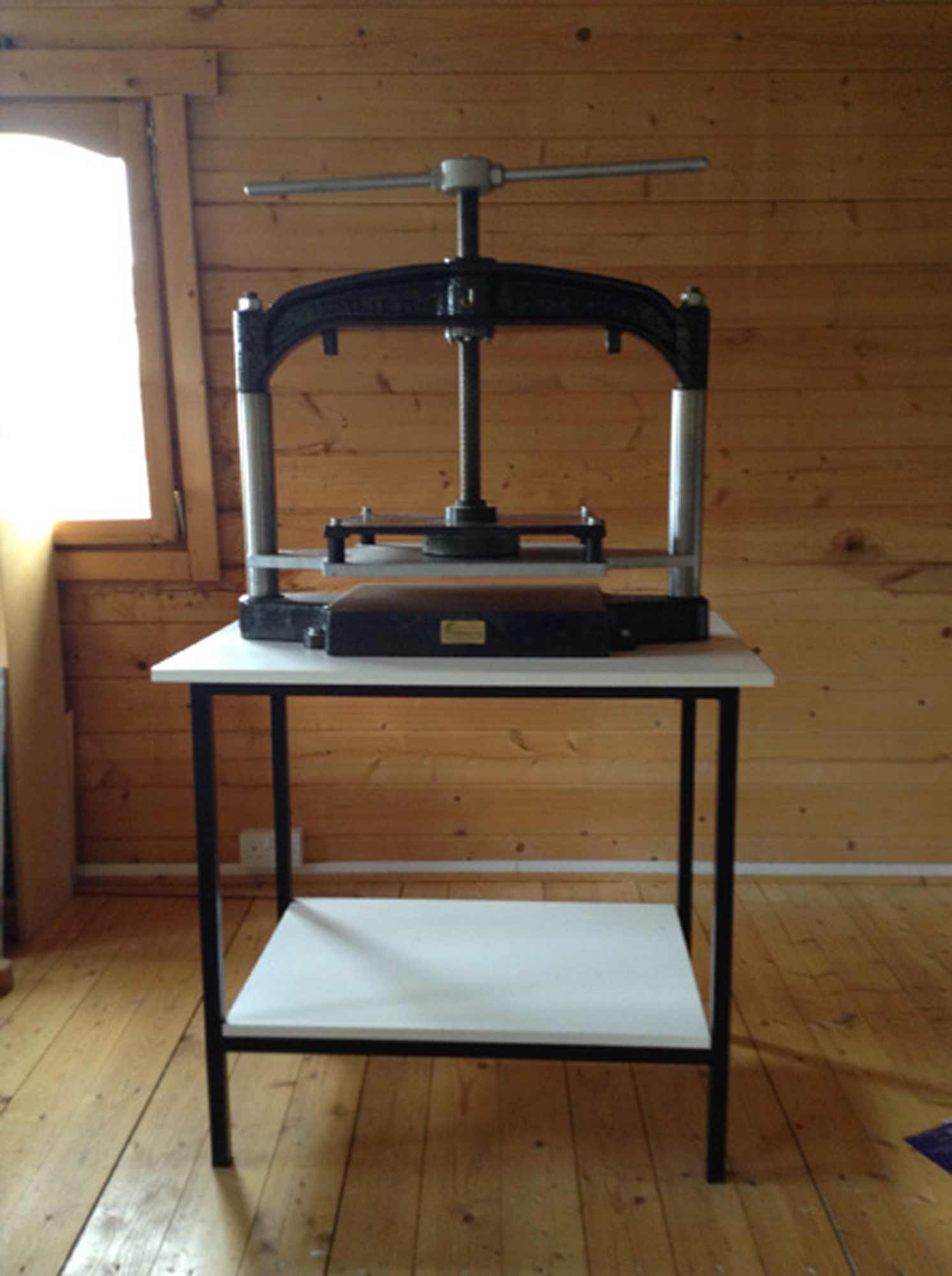 Nipping Press / Book Binding Press » Art Equipment